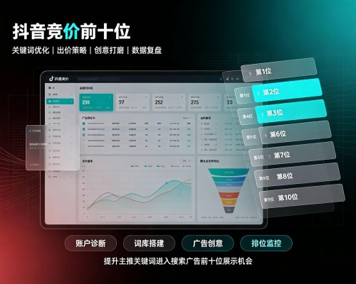 锦州抖音搜索竞价